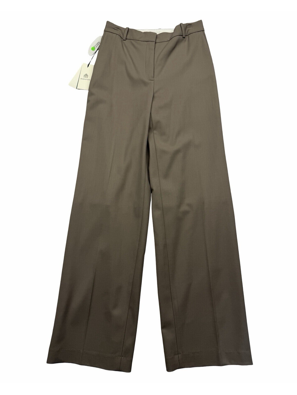 Artizia Babaton Agency Pant Wide Leg Trousers Felted Taupe Size Us 4